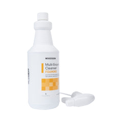 multi enzymatic instrument detergent mckesson foam rtu 1 quart bottle fresh rain scent packaging type each