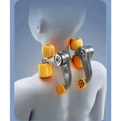 multifunctional massage shawl cervical spine and back massager heating and kneading trapezius muscle charging back buckle type
