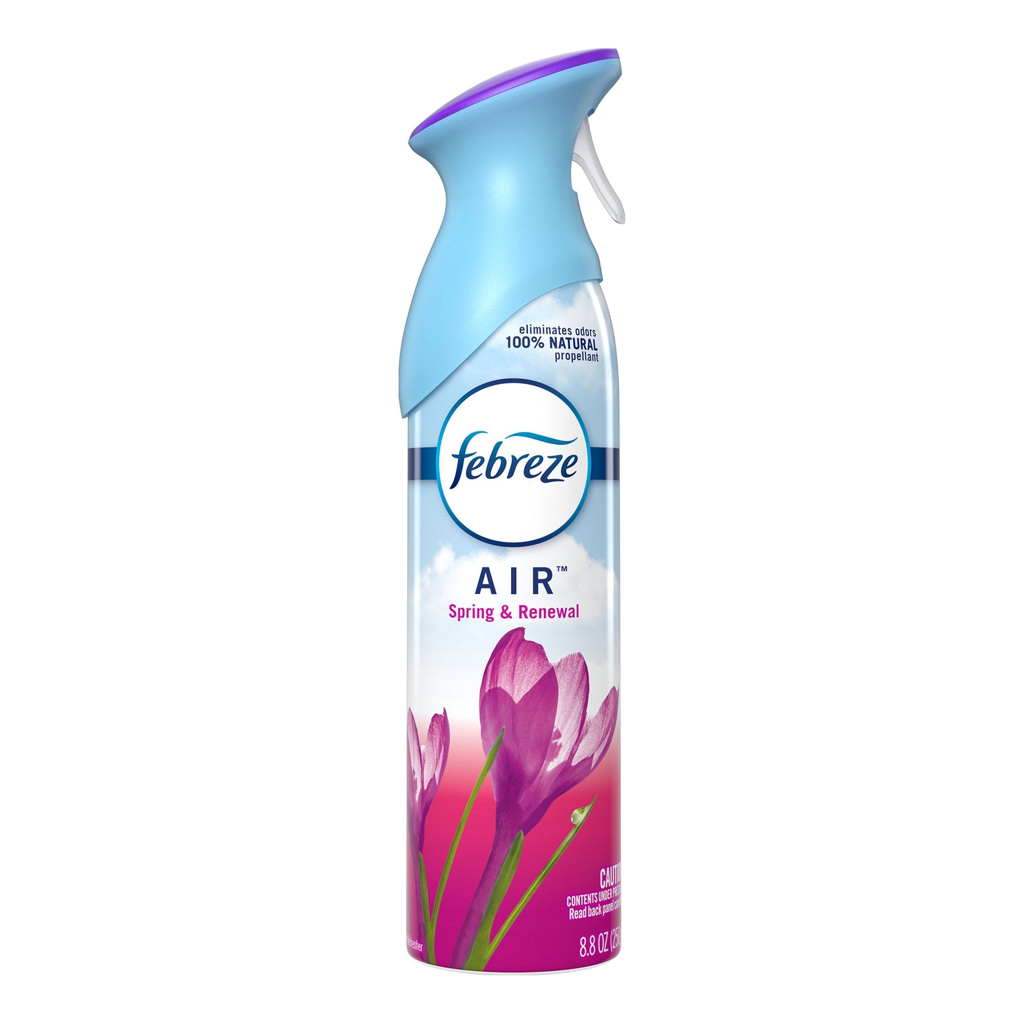 Air Freshener Febreze AIR Liquid 8.8 oz. Can Spring and Renewal Scent, Packaging Type- Case