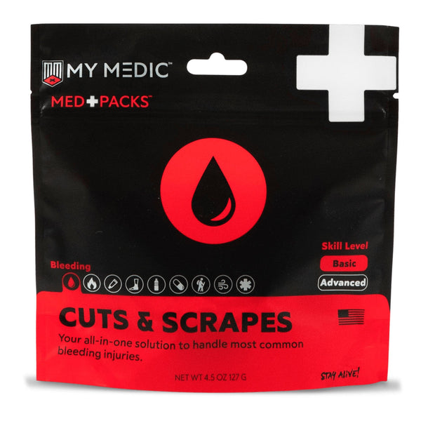 First Aid Kit My Medic MED PACKS Cuts and Scrapes Pouch