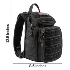 my medic recon first aid kit backpack with emergency medical supplies black my medic recon standard first aid kit mk1207723ea
