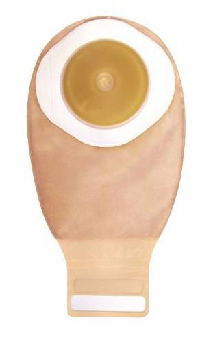 Ostomy Pouch Esteem+ One-Piece System 12 Inch Length Convex, Pre-Cut 7/8 Inch Stoma Drainable