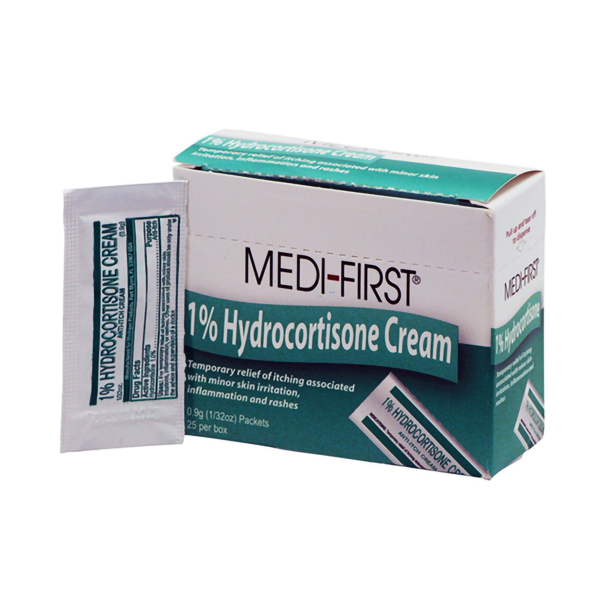 Itch Relief Medique Products 1% Strength Cream 1/32 oz. Individual Packet, Packaging Type- Box