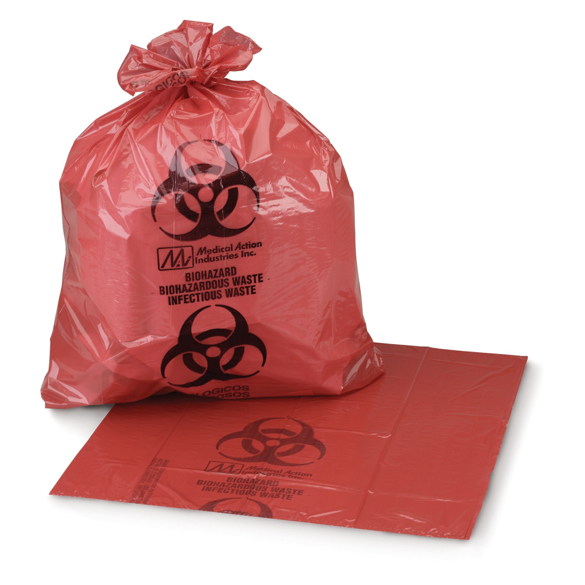 Infectious Waste Bag McKesson 40 to 45 gal. Red Bag 40 X 46 Inch, Packaging Type- Case