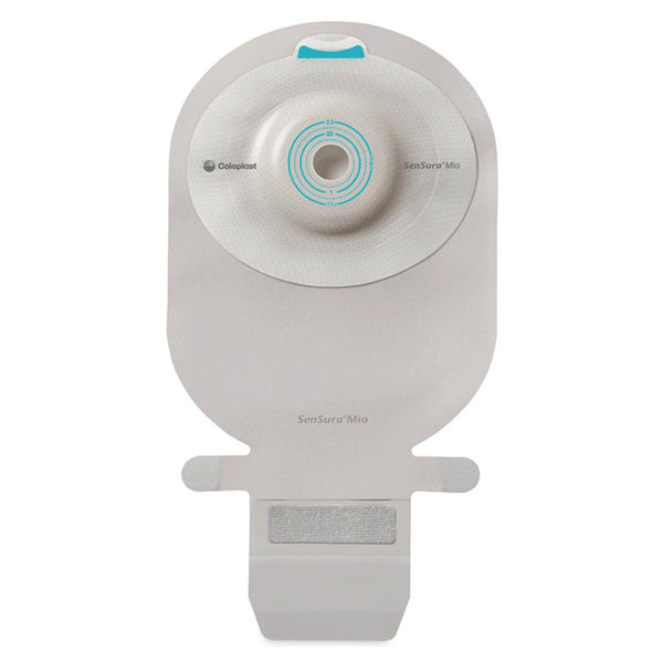 Ostomy Pouch SenSura Mio Convex One Piece System 11 Inch Length, Maxi Deep Convex, Trim to Fit 5/8 to 1 5/16 Inch Stoma Drainable