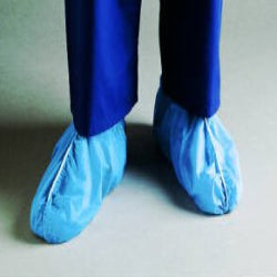 Shoe Cover Dura-Fit X-Large Shoe High Nonskid Sole Blue NonSterile, Packaging Type- Box