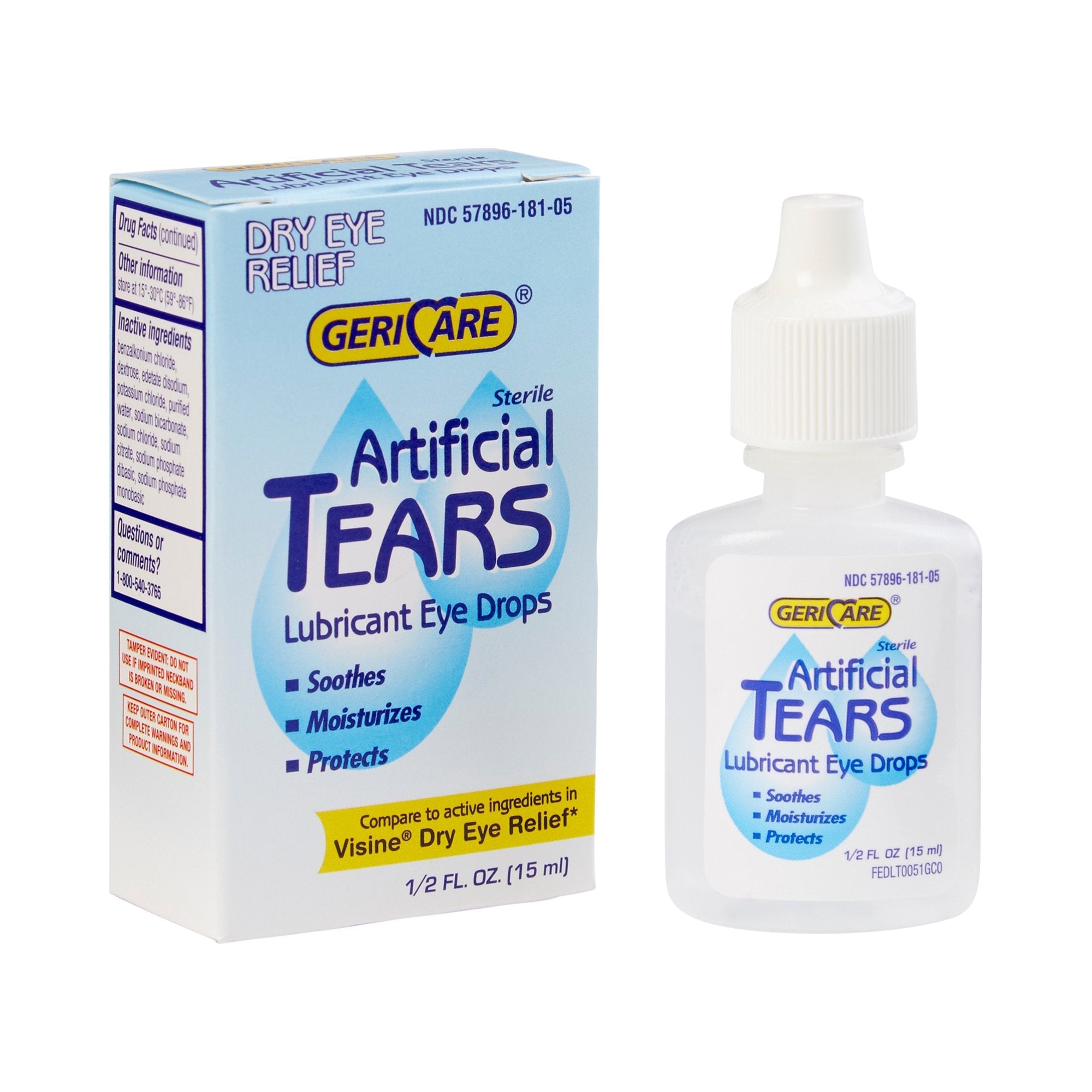 Eye Lubricant Geri-Care 0.5 oz. Eye Drops