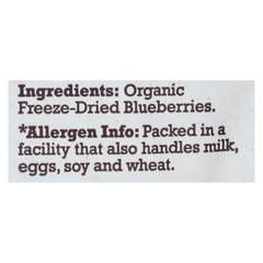 Natierra Organic Freeze Dried Blueberries 1.2 Oz | Case of 12