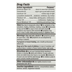 natrabio restless legs 60 tablets