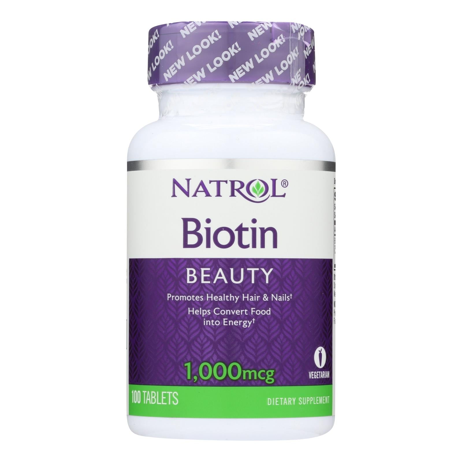 Natrol Biotin   1000 Mcg   100 Tablets