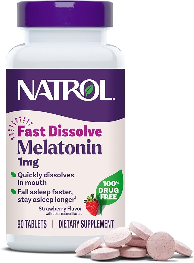 natrol melatonin time release 1 mg 90 tablets