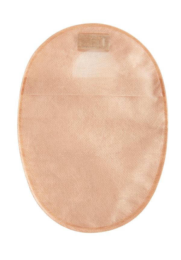 Ostomy Pouch Natura + Two Piece System 8 Inch Length Closed End