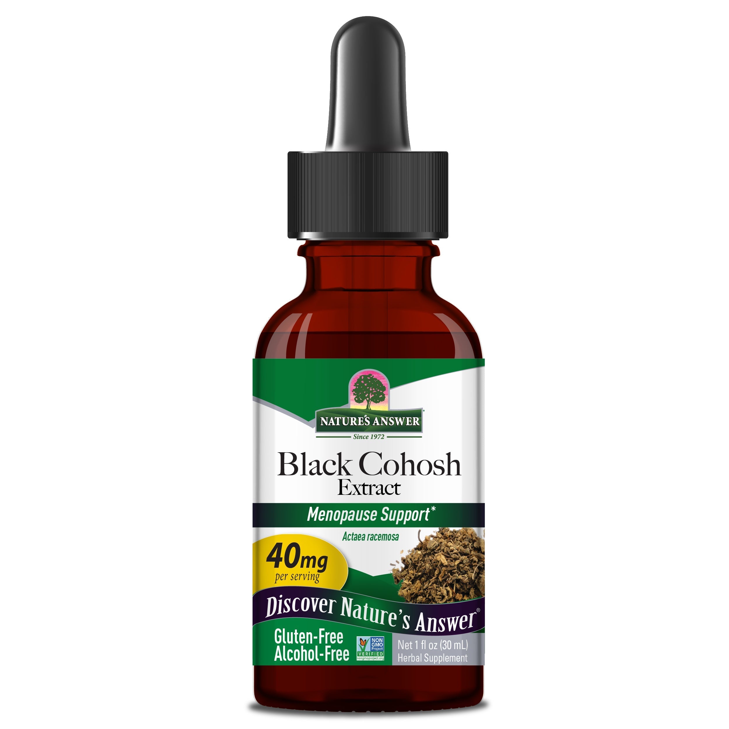 Nature's Answer - Black Cohosh Root Alcohol Free - 1 Fl Oz