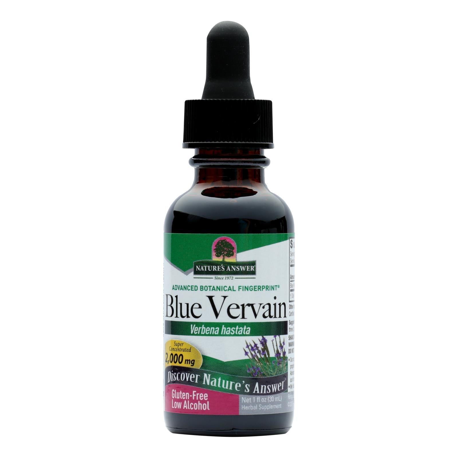 natures answer blue vervain herb 1 fl oz