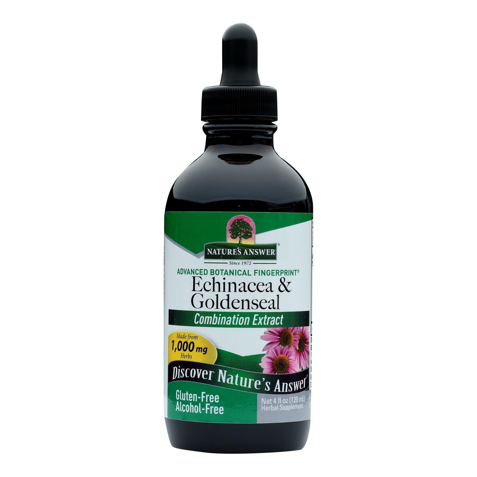 natures answer echinacea and goldenseal 4 fl oz