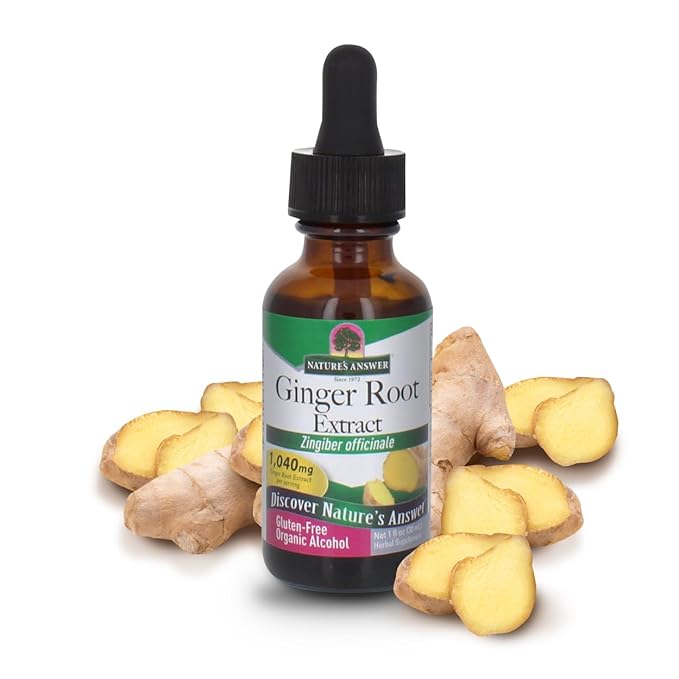 natures answer ginger root extract 1 fl oz