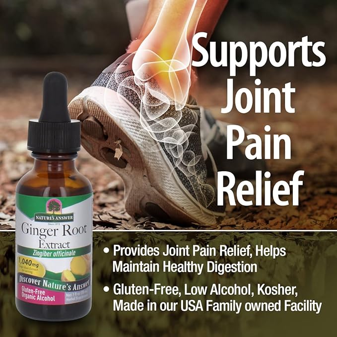 natures answer ginger root extract 1 fl oz