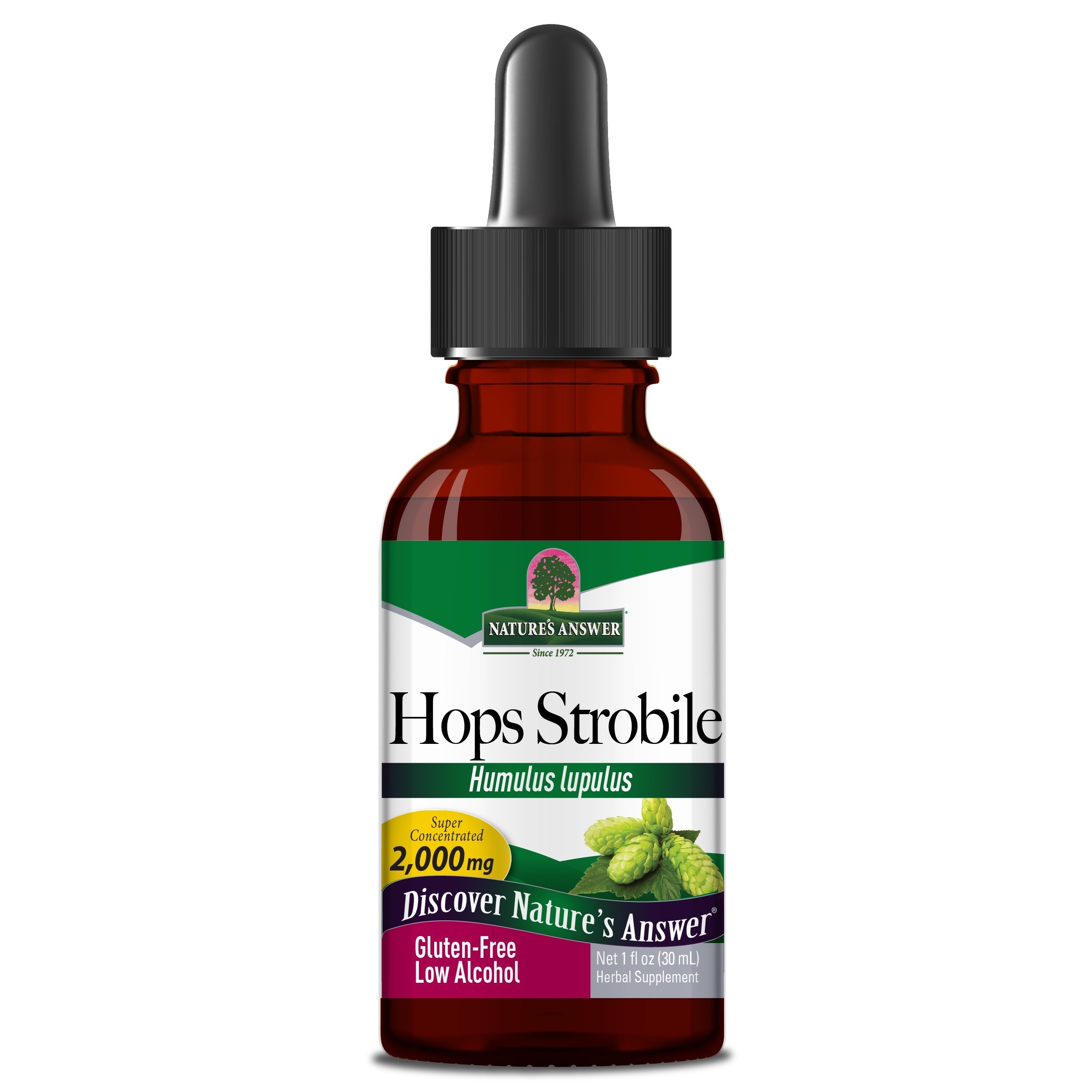 Nature's Answer - Hops Strobile Extract - 1 Fl Oz