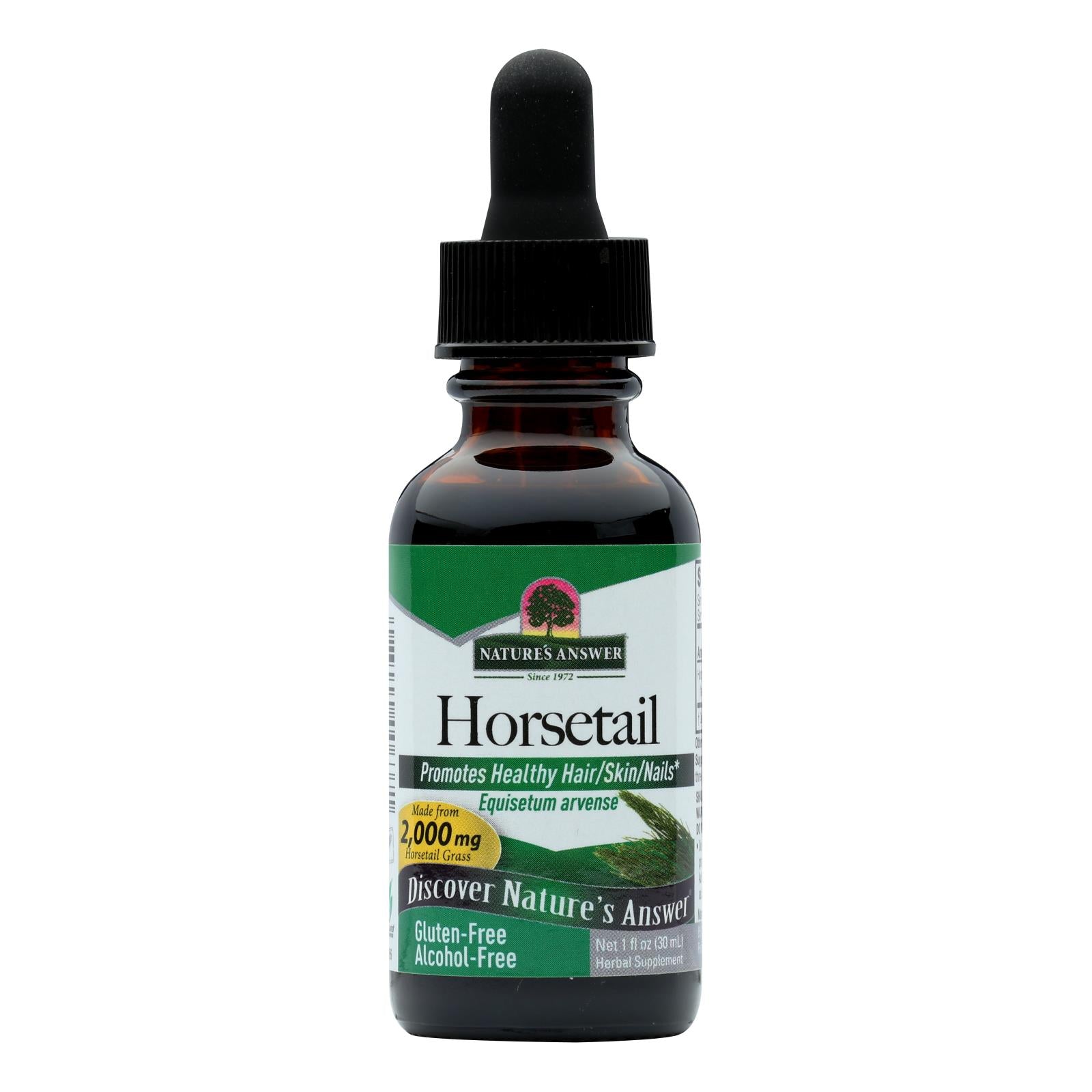 natures answer horsetail herb alcohol free 1 fl oz