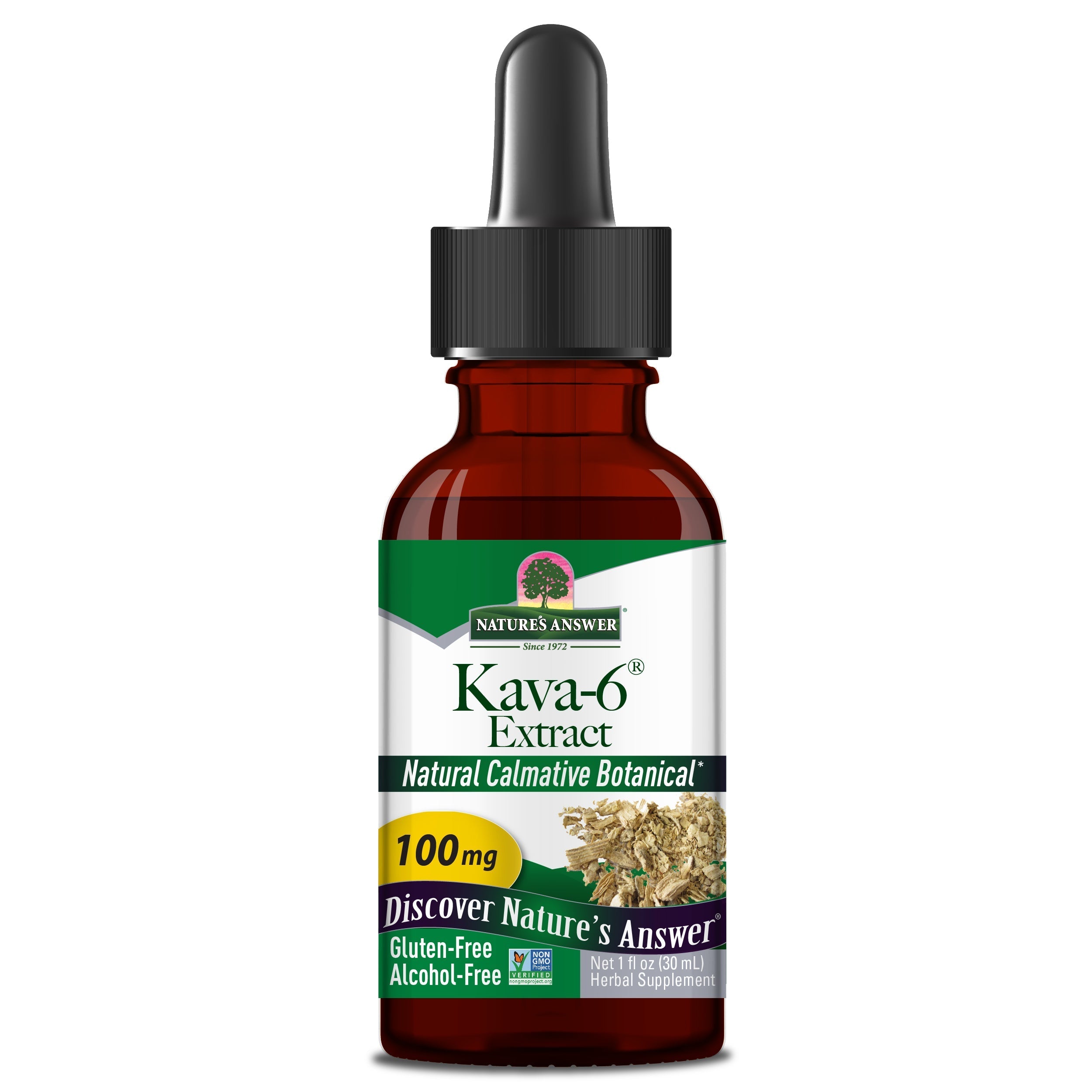 natures answer kava 6 extract alcohol free 1 oz