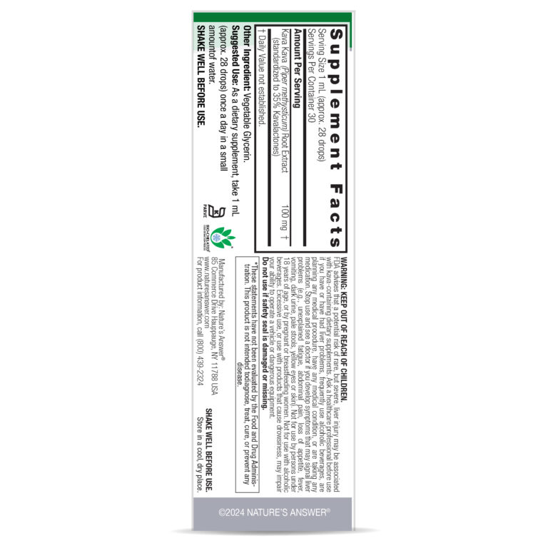 natures answer kava 6 extract alcohol free 1 oz