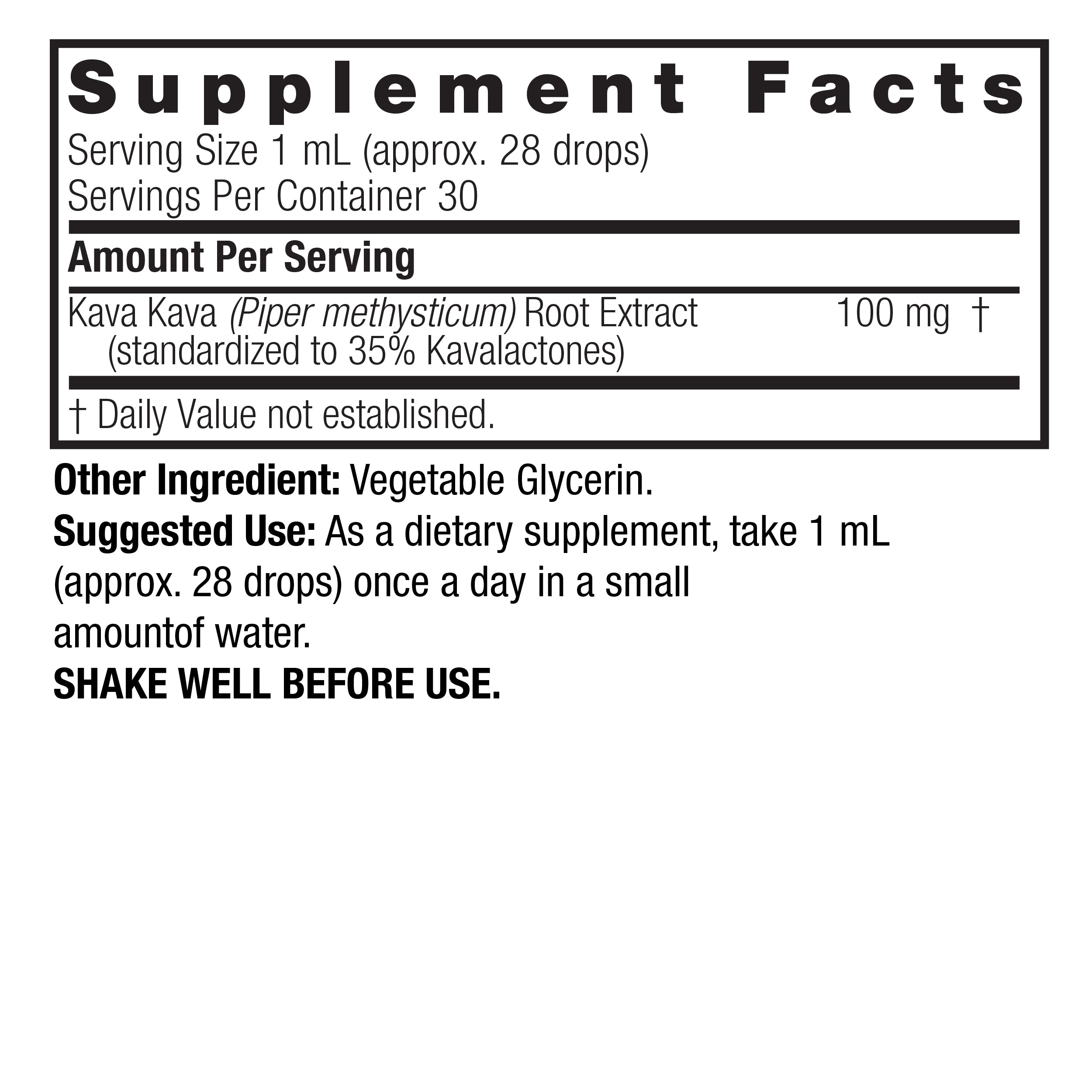 natures answer kava 6 extract alcohol free 1 oz