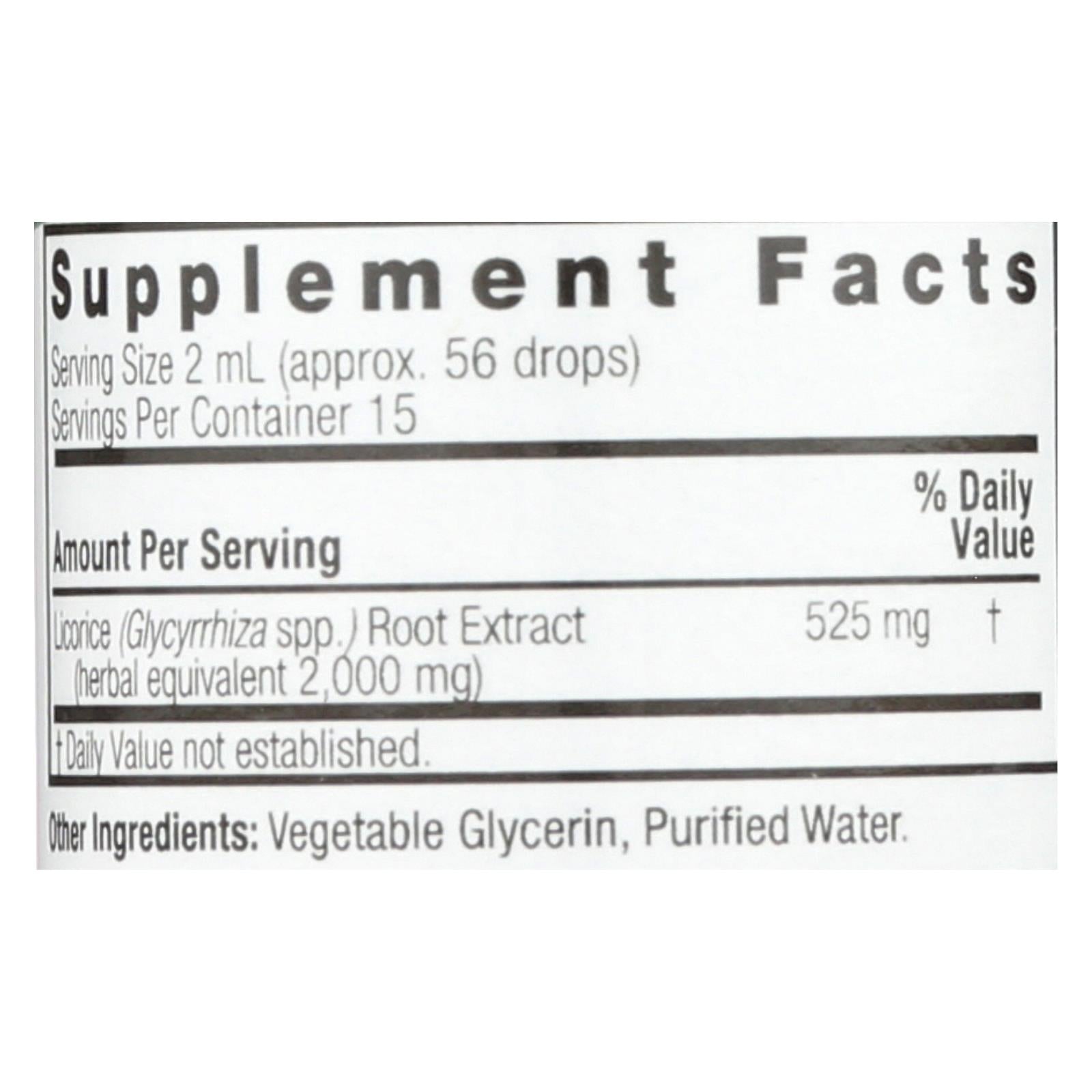 natures answer licorice root 1 fl oz