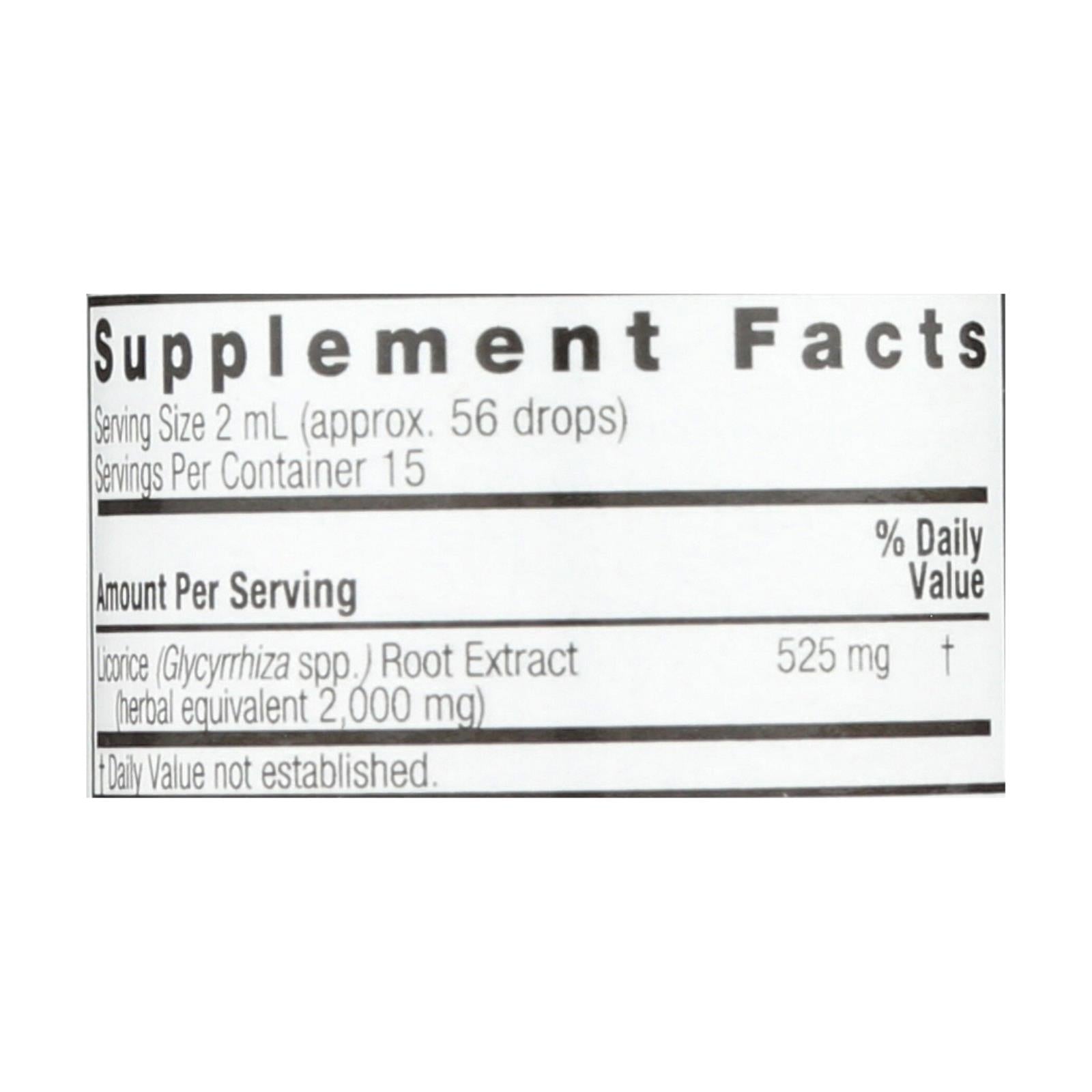 natures answer licorice root 1 fl oz