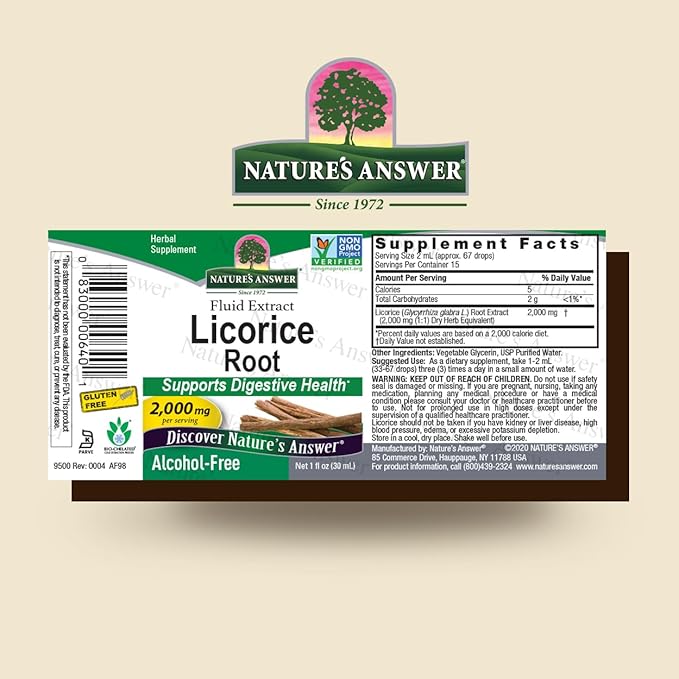 natures answer licorice root 1 fl oz