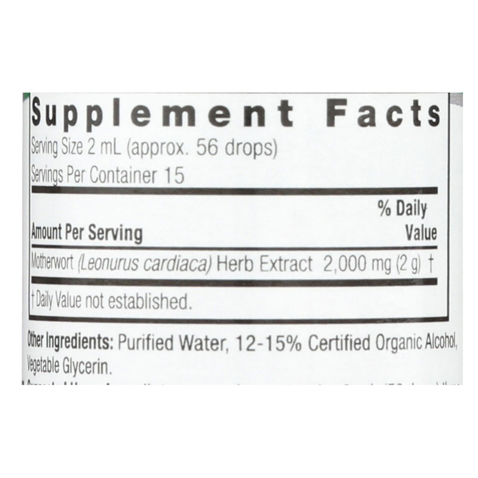 natures answer motherwort herb 1 fl oz