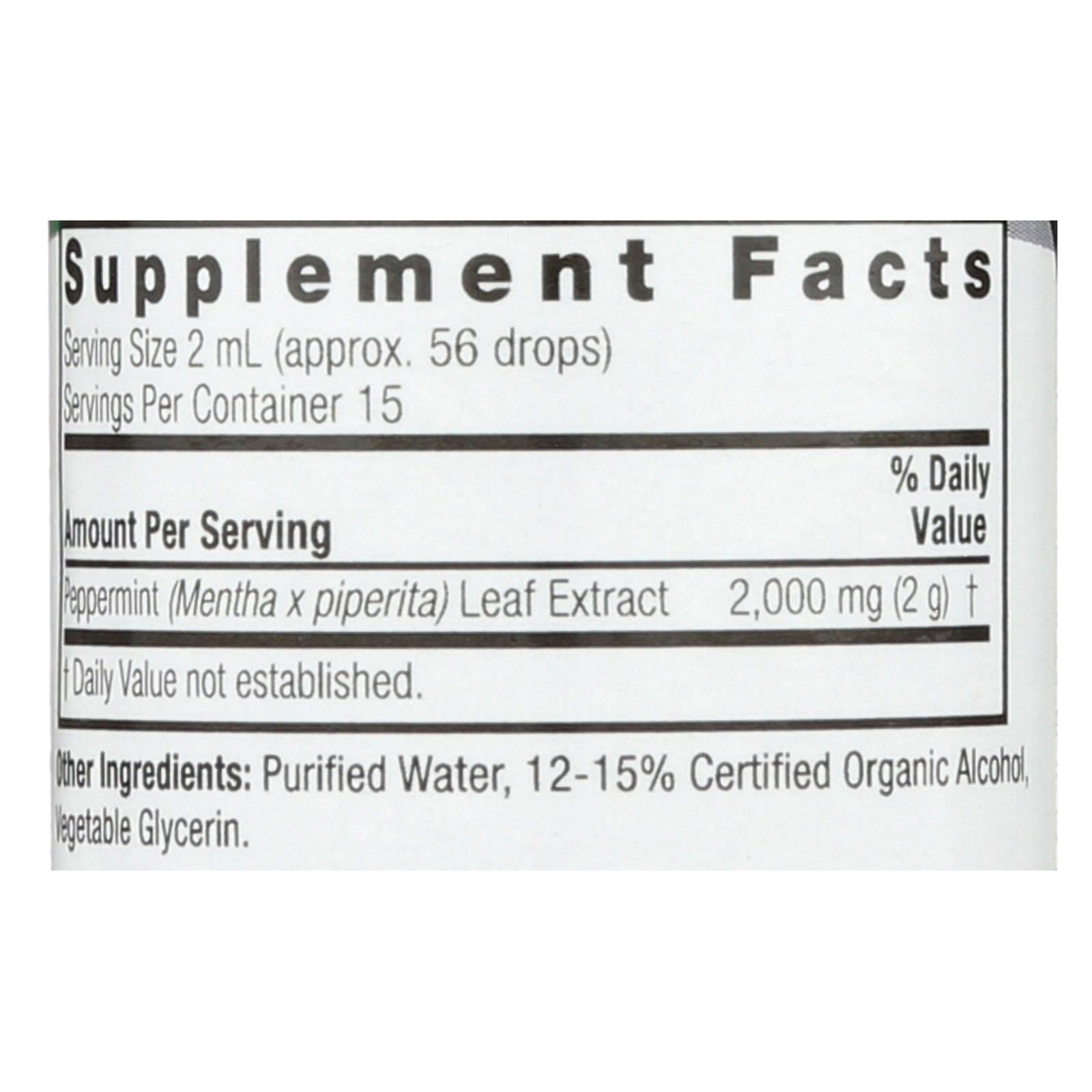 natures answer peppermint leaf 1 fl oz