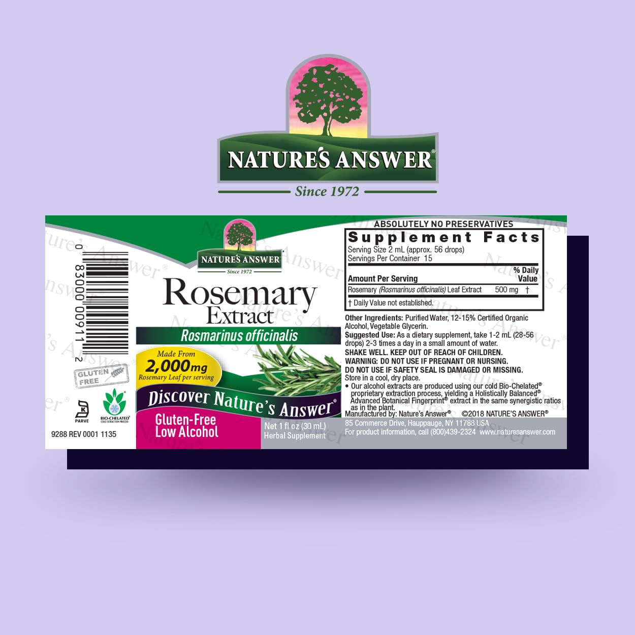 natures answer rosemary leaf 1 fl oz