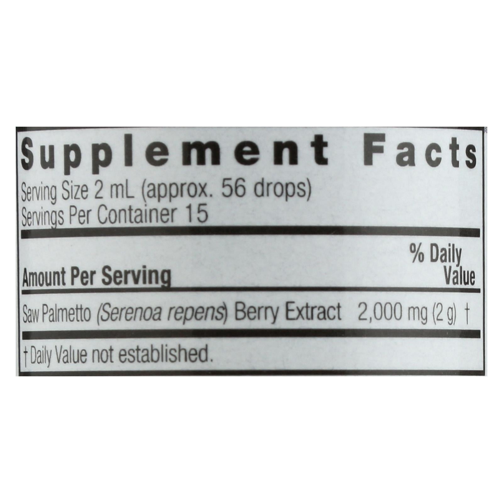 natures answer saw palmetto berries 1 oz
