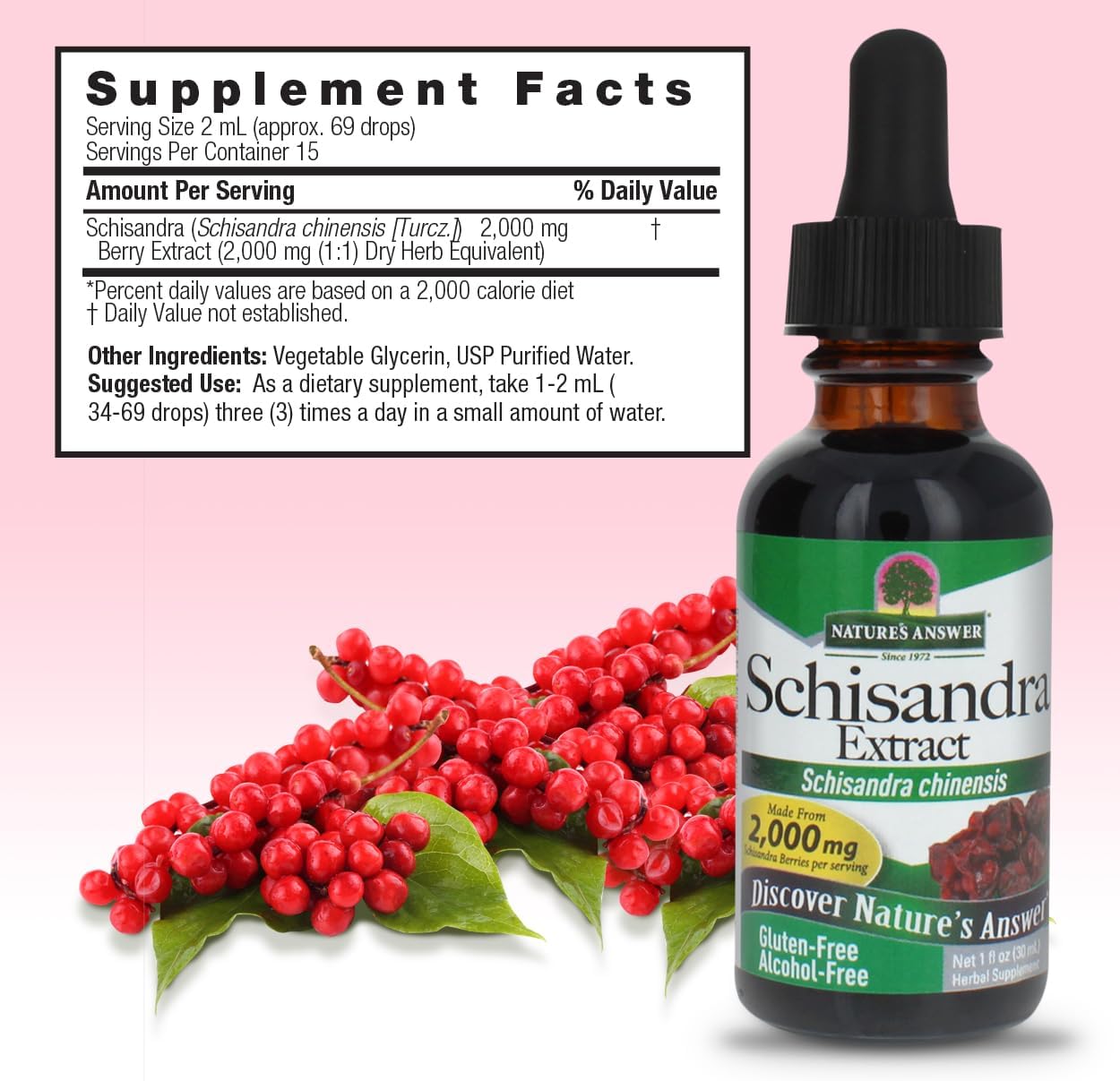 natures answer schisandra berry alcohol free 1 fl oz