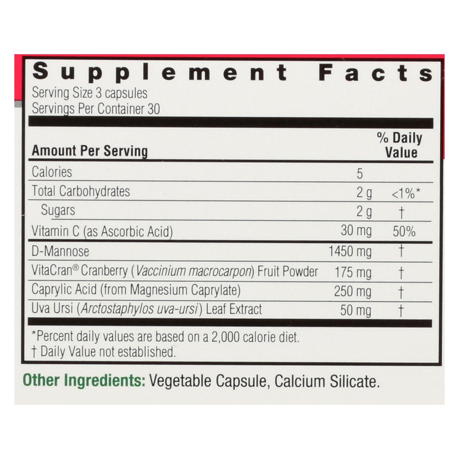 natures answer ut answer dietary supplement 1 each 90 vcap