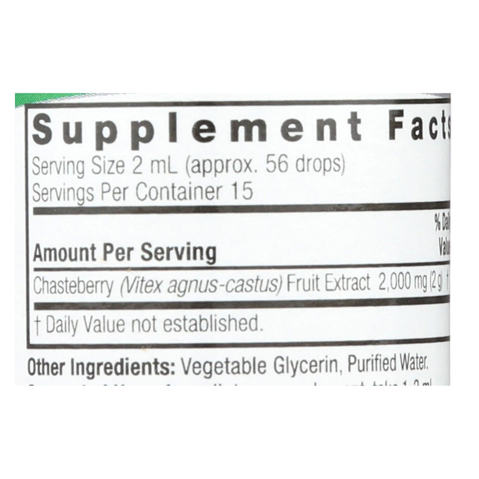 natures answer vitex berry alcohol free 1 fl oz