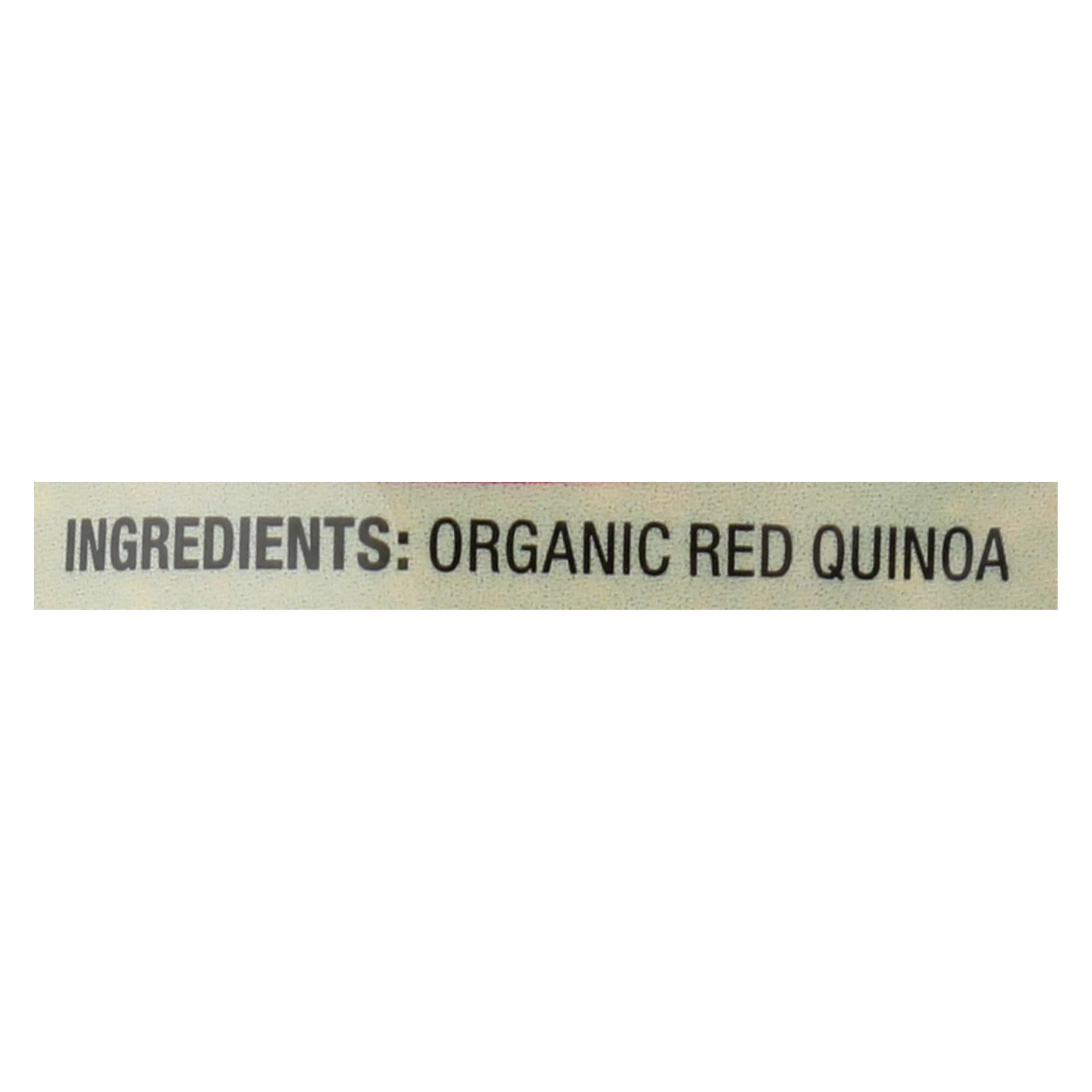 natures earthly choice premium red quinoa case of 6 12 oz