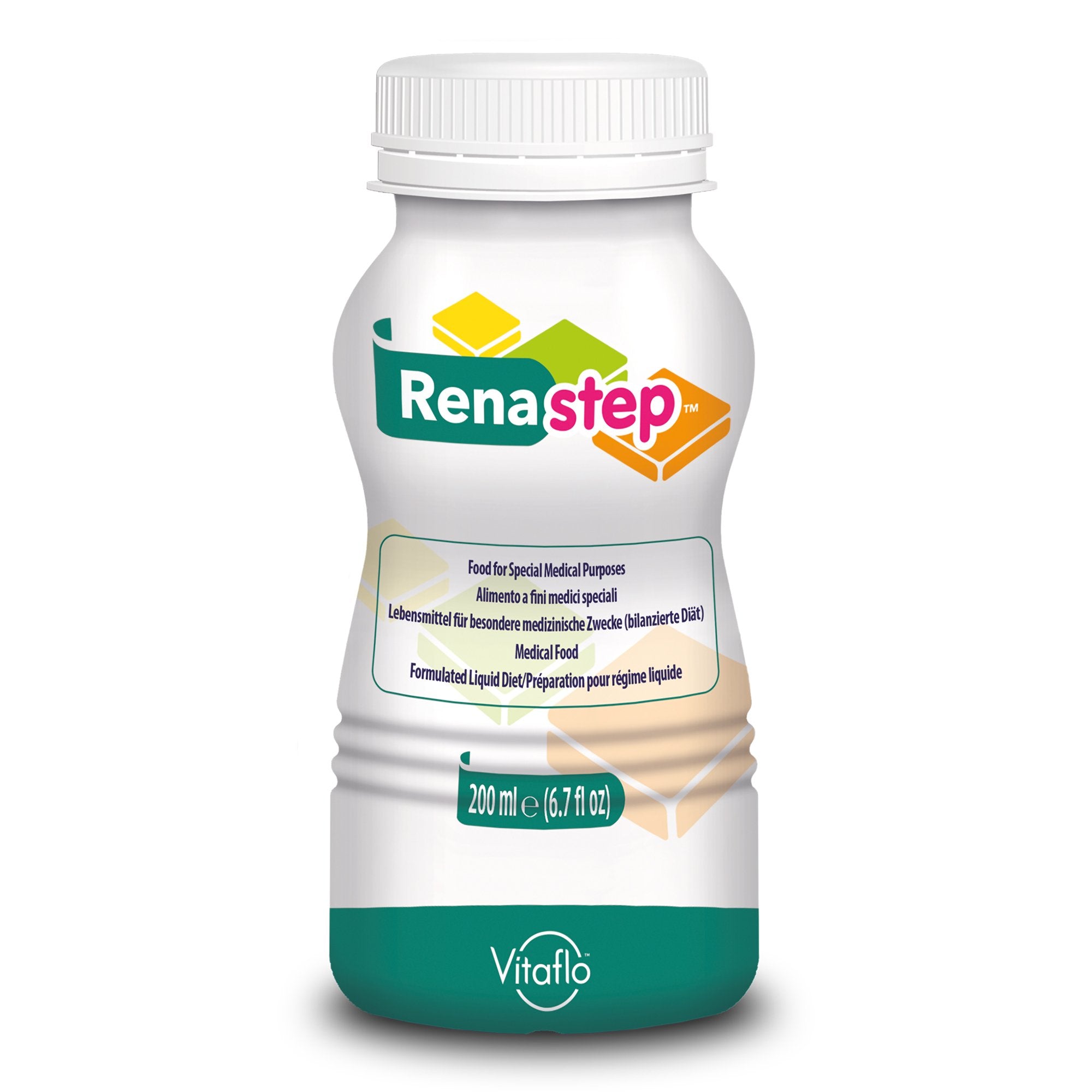 Pediatric Oral Supplement Renastep Vanilla Flavor 6.7 oz. Bottle Liquid Protein Kidney Disease, Packaging Type- Case