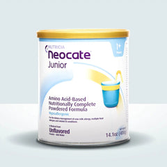 neocate junior amino acid based powdered formula chocolate 14 1 ounce can neocate junior pediatric oral supplement mk625004ea