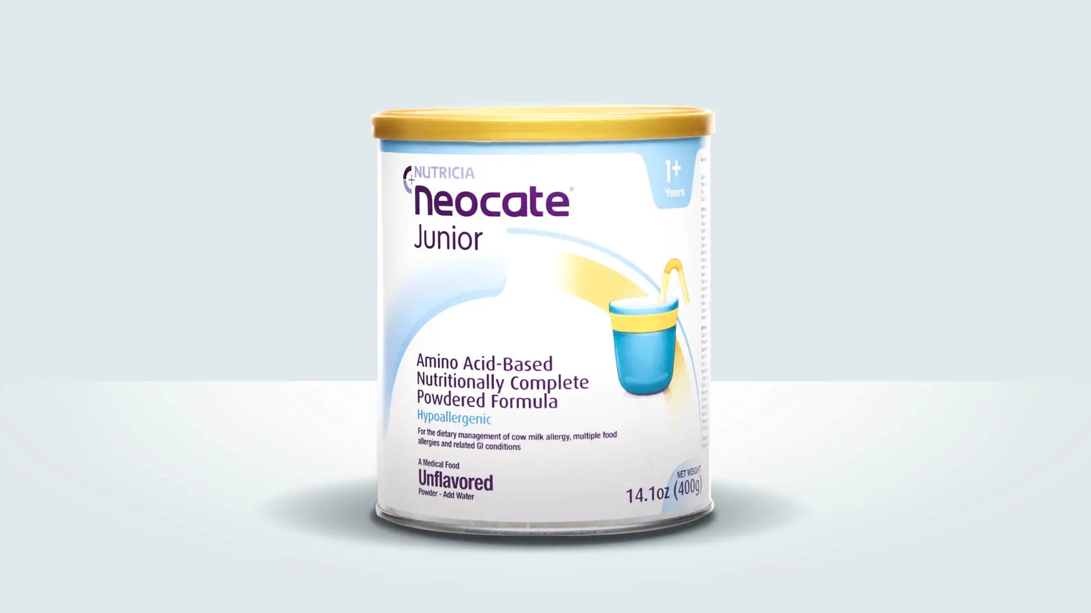Pediatric Oral Supplement Neocate Junior Chocolate Flavor 14.1 oz. Can Powder Amino Acid Food Allergies,Packaging Type- Each