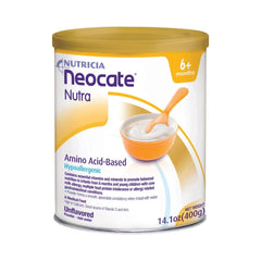 Infant Formula Neocate Nutra Unflavored 14.1 oz. Can Powder Amino Acid Food Allergies