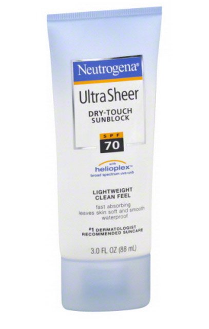 Sunblock Neutrogena Ultra Sheer SPF 30 Lotion 3 oz. Tube