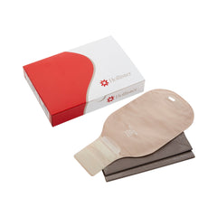new image beige colostomy pouch 12 inch length 2 inch flange new image colostomy pouch mk474566bx