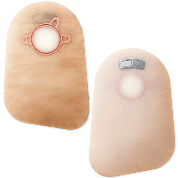 Ostomy Pouch New Image Two Piece System 9 Inch Length Closed End