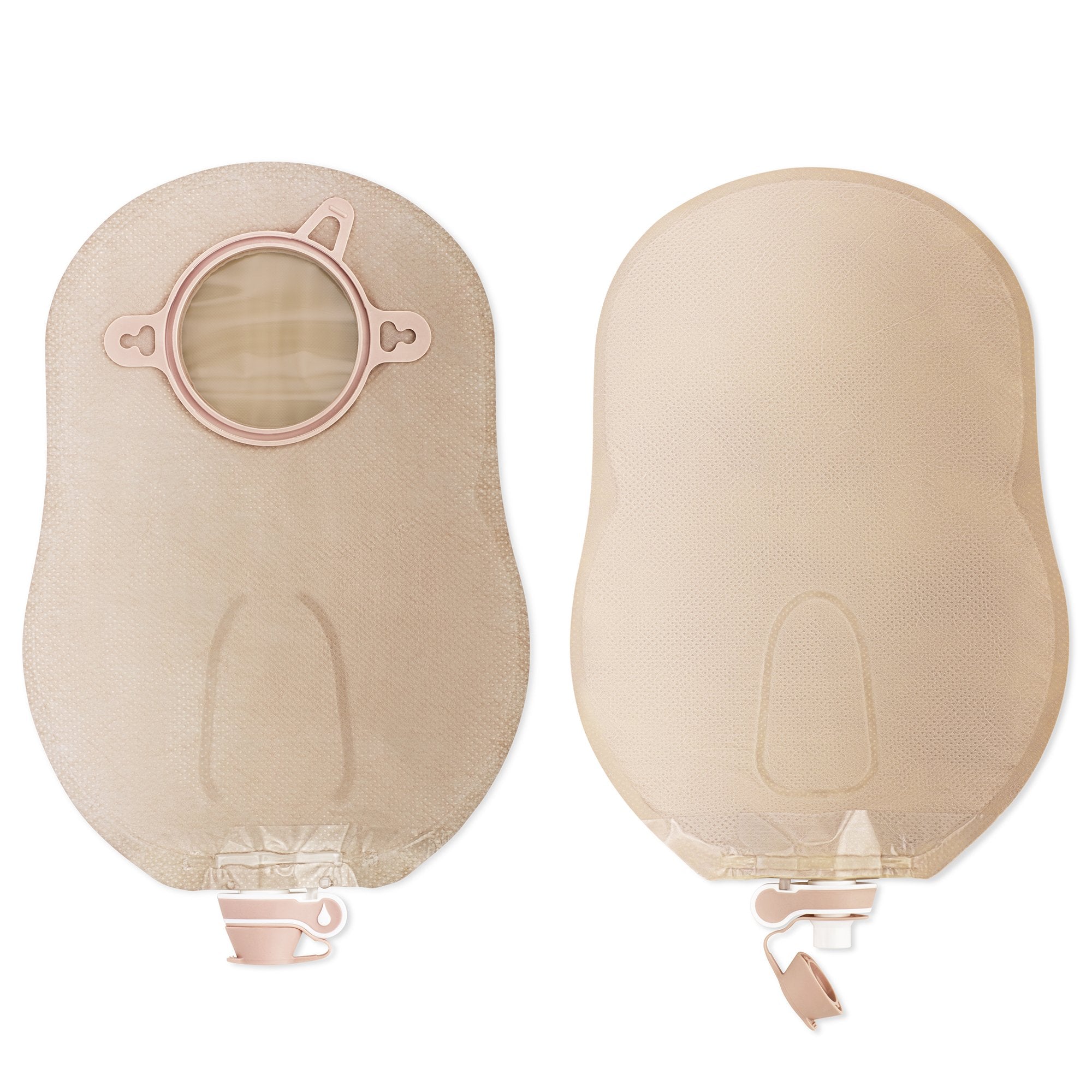Urostomy Pouch New Image Two Piece System 9 Inch Length 2 3/4 Inch Stoma Drainable