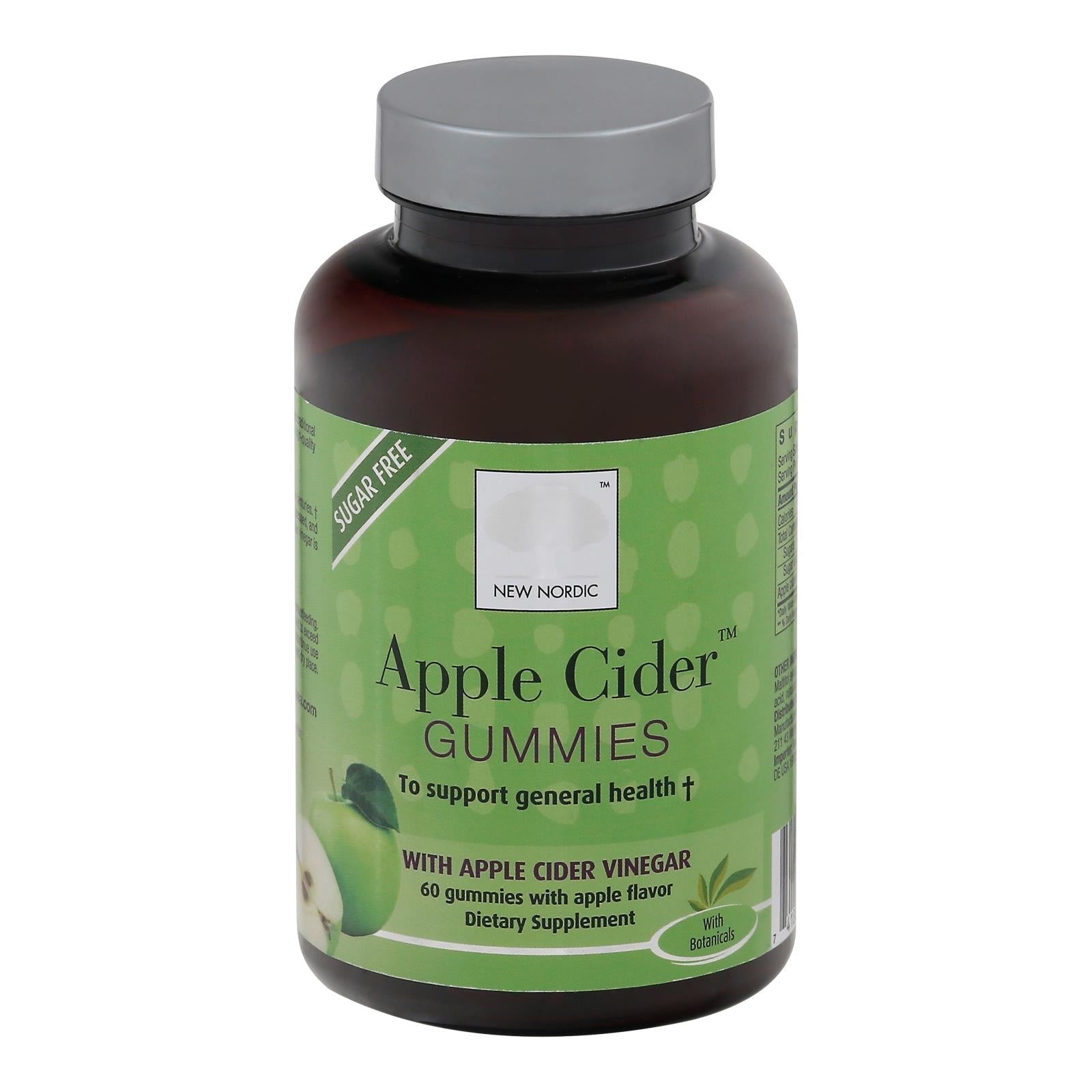 New Nordic   Apple Cider Gummies   1 Each   60 Ct   All Care Store
