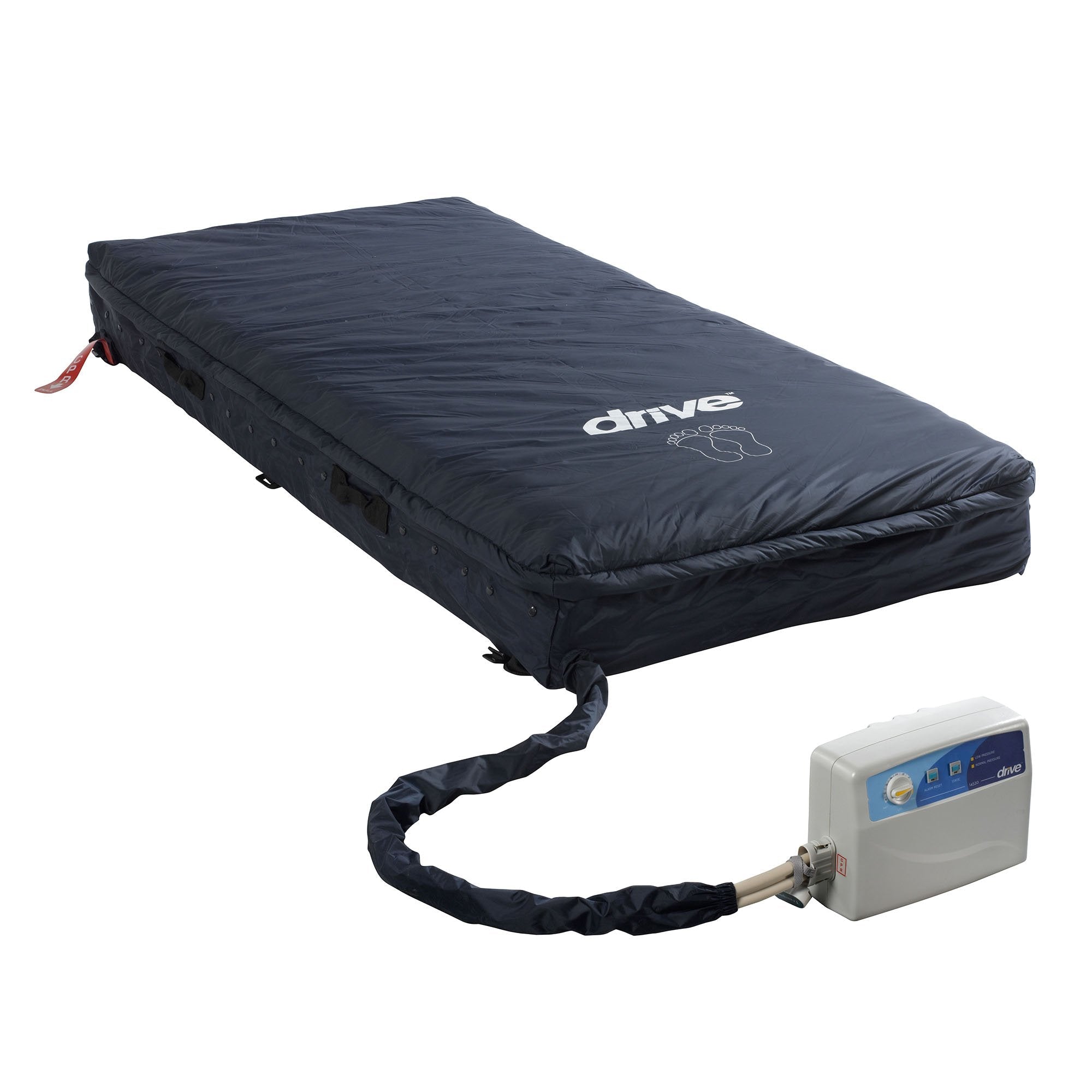 Bed Mattress System Med-Aire Assure Alternating Pressure / Low Air Loss 80 X 35.5 X 8 Inch