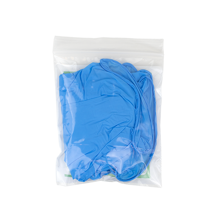 nitrile exam gloves in a bag 2