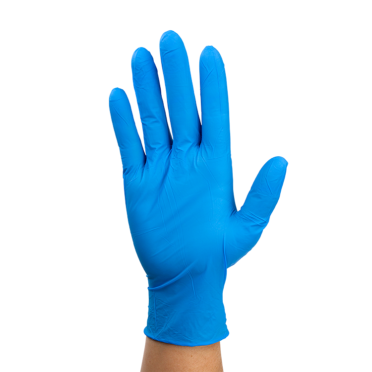 nitrile exam gloves in a bag 2