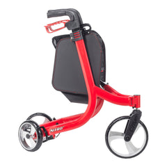 nitro 3 wheel folding aluminum rollator